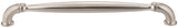 Jeffrey Alexander 737-12BNBDL 12" Center-to-Center Brushed Pewter Chesapeake Appliance Handle