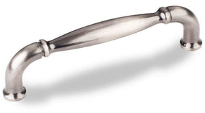 Jeffrey Alexander 737-96BNBDL 96 mm Center-to-Center Brushed Pewter Chesapeake Cabinet Pull