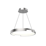 Kuzco PD52719-BN ANELLO MINOR 19" PENDANT BRUSHED NICKEL 46W 120VAC WITH LED DRIVER 3000K 90CRI