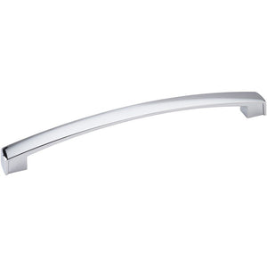 Jeffrey Alexander 549-192PC 192 mm Center-to-Center Polished Chrome Merrick Cabinet Pull