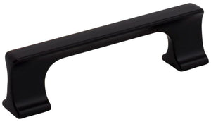 Jeffrey Alexander 752-96MB 96 mm Center-to-Center Matte Black Sullivan Cabinet Pull