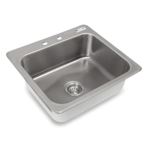 John Boos PB-DISINK201608 Drop-In Commercial Hand Sink, 8