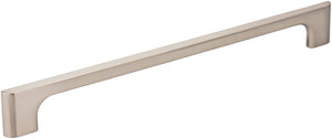 Jeffrey Alexander 286-224SN 224 mm Center-to-Center Satin Nickel Asymmetrical Leyton Cabinet Pull