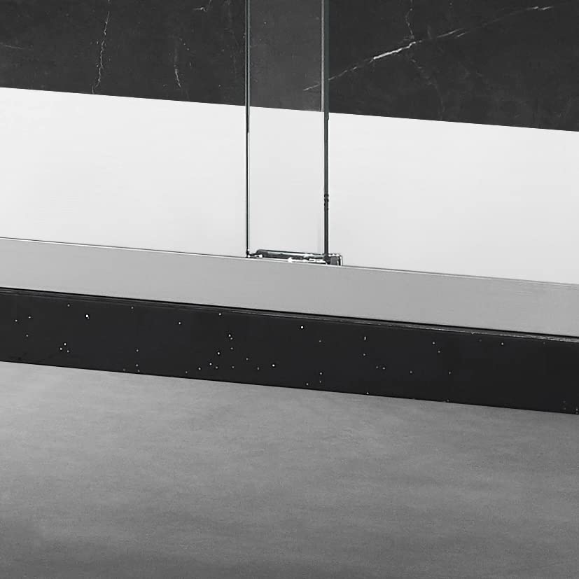 Essence 60'' * 76'' Framed Shower Door (Matte Black)