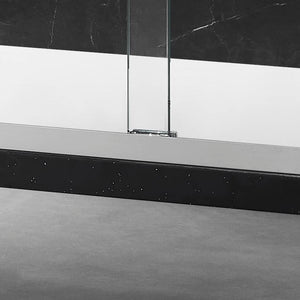 Essence 60'' * 76'' Framed Shower Door (Matte Black)