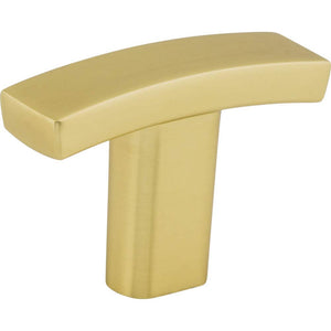 Elements 859T-SBZ 1-1/2" Overall Length Satin Bronze Square Thatcher Cabinet "T" Knob