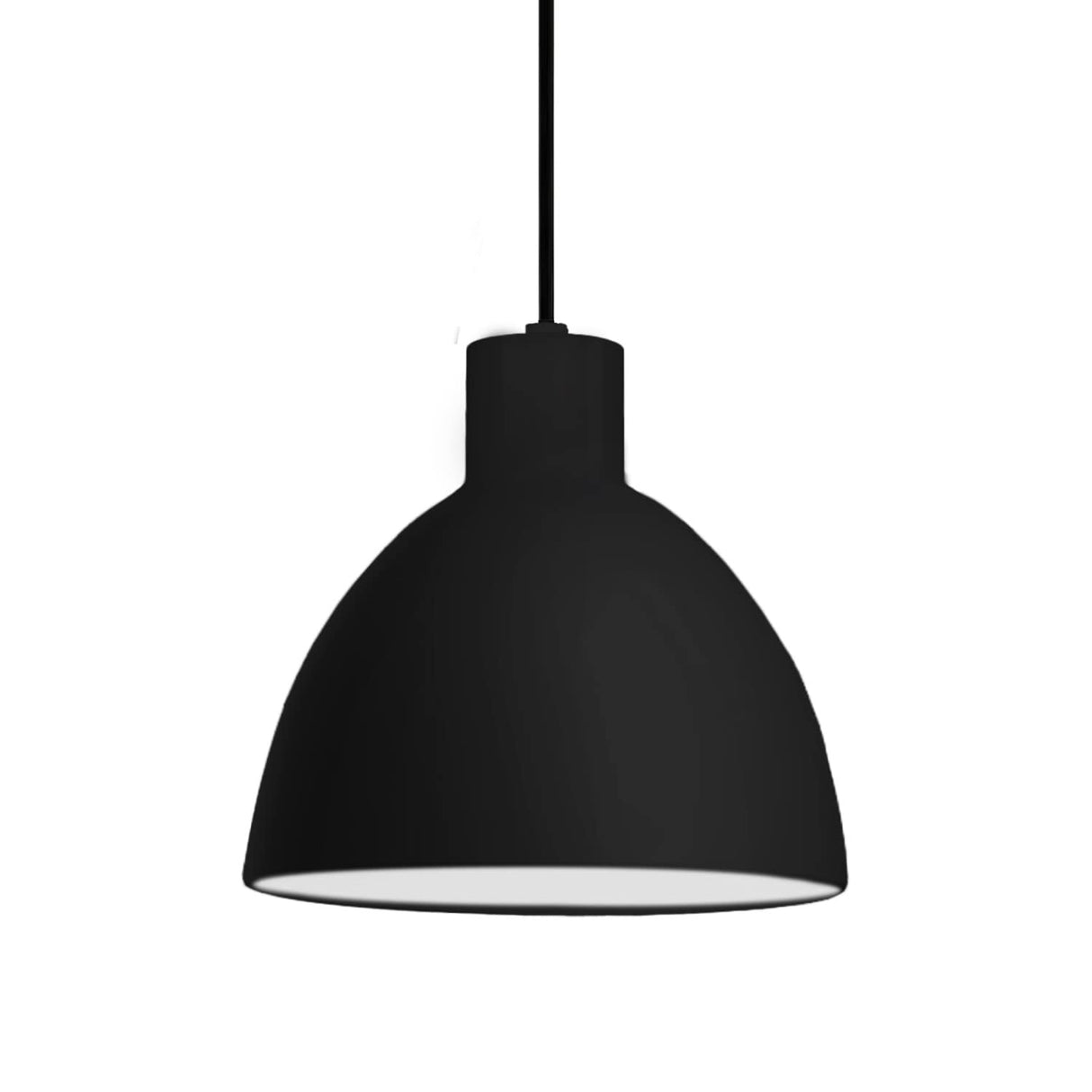 Kuzco PD1712-BK CHROMA 12" PD Black 120V ELV LED 3000K 90CRI 13W