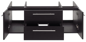 Fresca FCB6142ES-VSL Fresca Lucera 42" Espresso Wall Hung Vessel Sink Modern Bathroom Cabinet