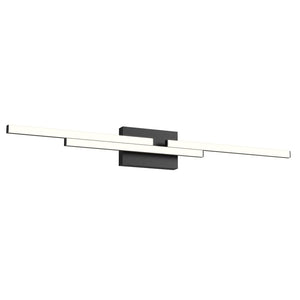 Kuzco VL52738-WT ANELLO MINOR 38" VANITY WALNUT 28W 120VAC WITH LED DRIVER 3000K 90CRI
