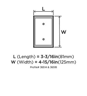 Amerock Wall Plate Golden Champagne 1 Rocker Switch Plate Cover Mulholland 1 Pack Decora Wall Plate Light Switch Cover