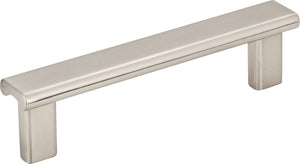 Elements 183-96SN 96 mm Center-to-Center Satin Nickel Square Park Cabinet Pull