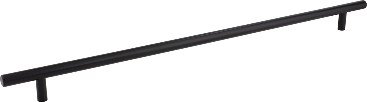 Elements 719SSMB 640 mm Center-to-Center Hollow Matte Black Stainless Steel Naples Cabinet Bar Pull