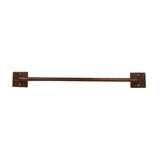 Premier Copper Products TR24DB 24-Inch Hand Hammered Copper Towel Bar, Oil Rubbed Bronze