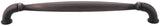 Jeffrey Alexander 737-12BNBDL 12" Center-to-Center Brushed Pewter Chesapeake Appliance Handle