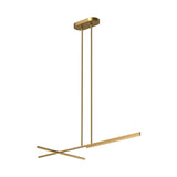 Kuzco LP28748-BG SHIFT 48" LINEAR PENDANT BRUSHED GOLD 120V TRIAC/ELV LED 3000K 90CRI 36W