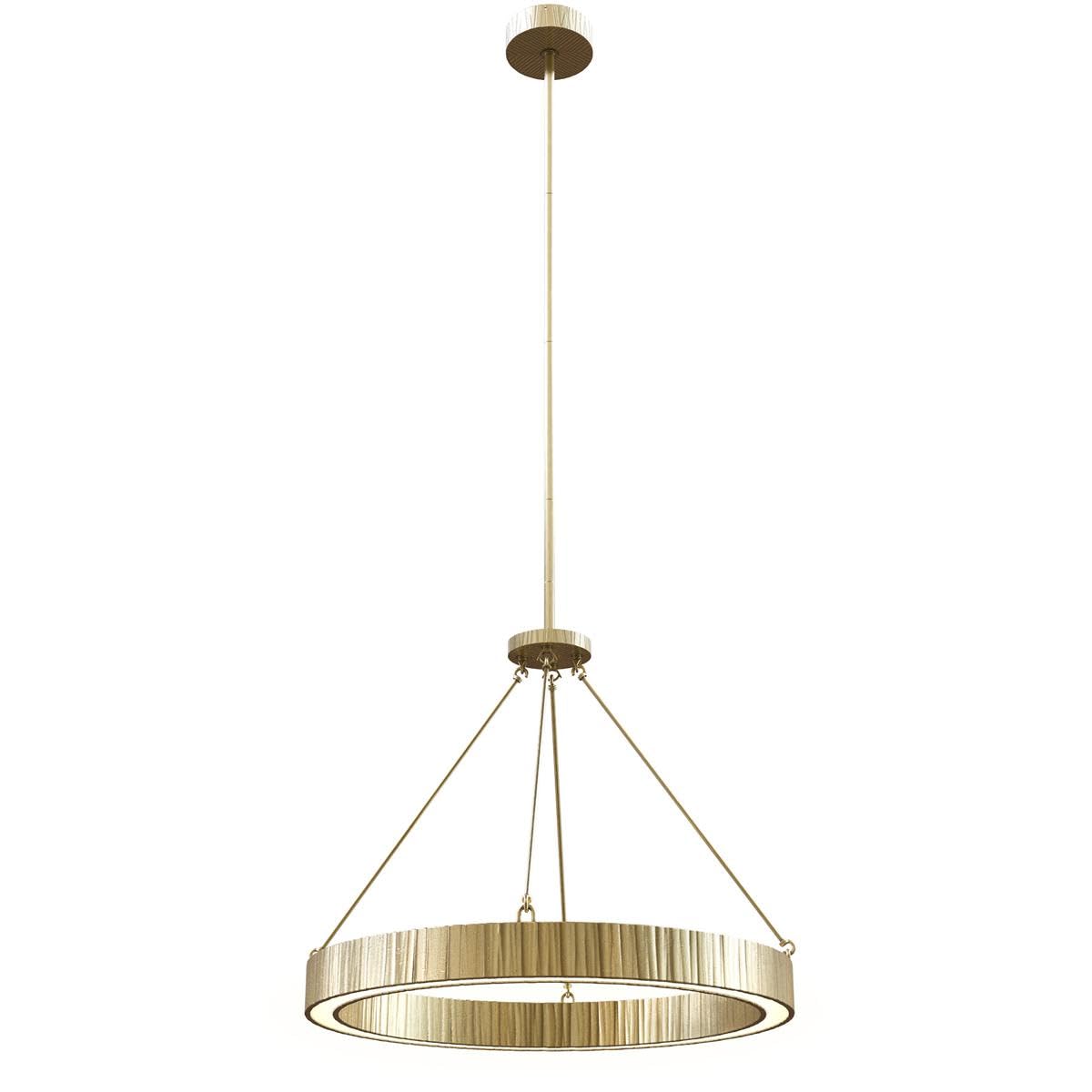 Alora PD361230VB KENSINGTON LED PENDANT BRUSHED BRASS