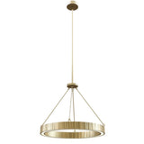 Alora PD361230VB KENSINGTON LED PENDANT BRUSHED BRASS