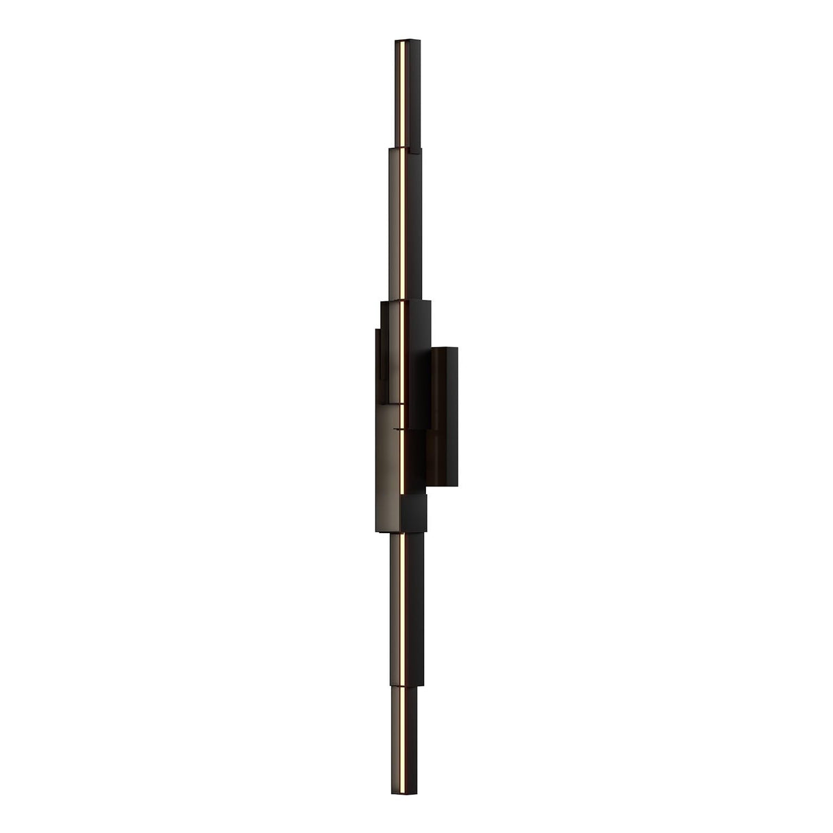 Kuzco EW29560-BK ENZO 60" EXTERIOR WALL TEXTURED BLACK 120V TRIAC/ELV LED 3000K 90CRI 62W
