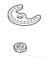 Pfister 962-149 Replacement Mounting Bracket for Ashfield Series Bathroom Faucet, N/A 962-1490