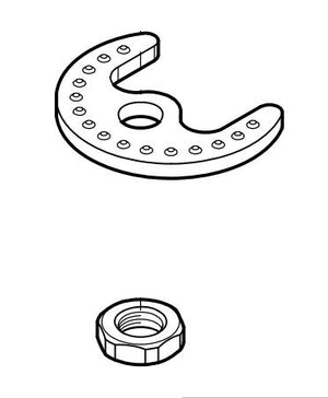 Pfister 962-149 Replacement Mounting Bracket for Ashfield Series Bathroom Faucet, N/A 962-1490