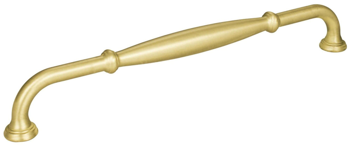 Jeffrey Alexander 658-12BG 12" Center-to-Center Brushed Gold Tiffany Appliance Handle