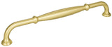 Jeffrey Alexander 658-12BG 12" Center-to-Center Brushed Gold Tiffany Appliance Handle