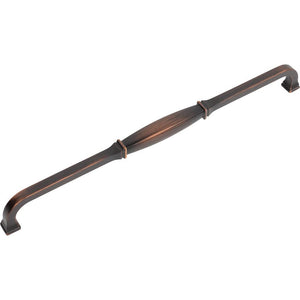 Jeffrey Alexander 278-305DBAC 305 mm Center-to-Center Brushed Oil Rubbed Bronze Audrey Cabinet Pull