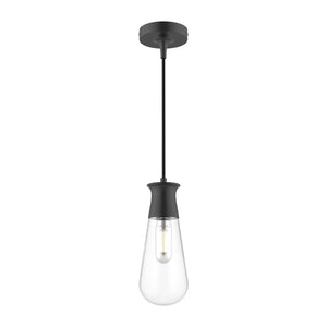 Alora PD464001MB MARCEL 4" PENDANT MATTE BLACK 72" WIRE E26 60W