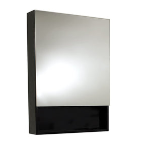 Fresca FMC6124ES Fresca 24" Espresso Bathroom Medicine Cabinet w/ Small Bottom Shelf