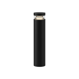 Kuzco EB48528-BK WINDERMERE 28" EXTERIOR BOLLARD TEXTURED BLACK 120-277V TRIAC/ELV LED 3000K 80CRI 24W
