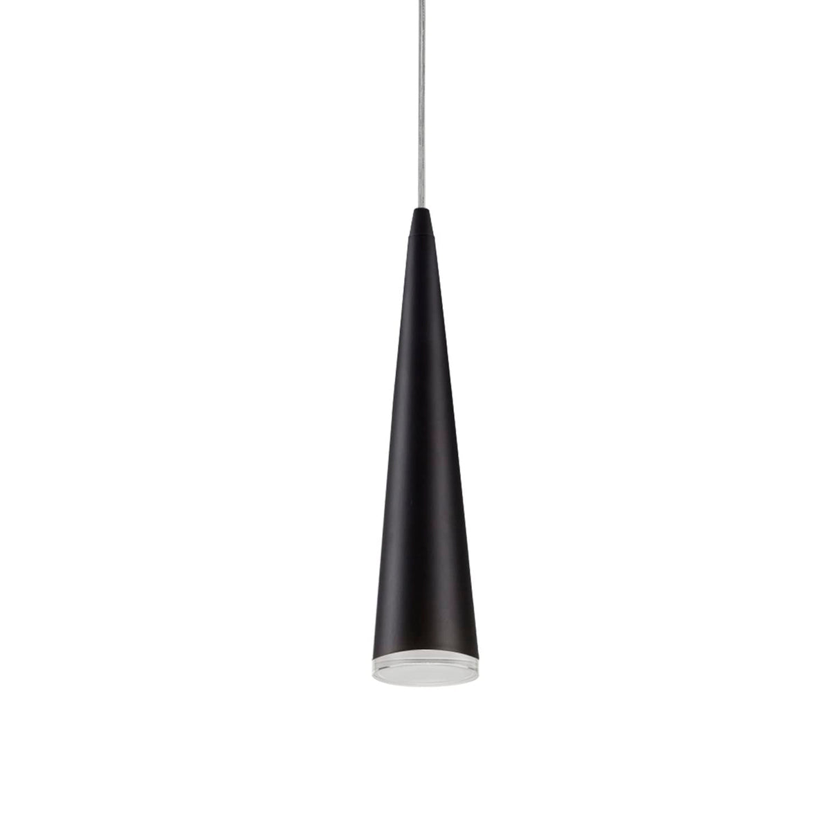 Kuzco 401214BK-LED MINA 12" 40 Black 120V ELV LED 3000K 90CRI 9W