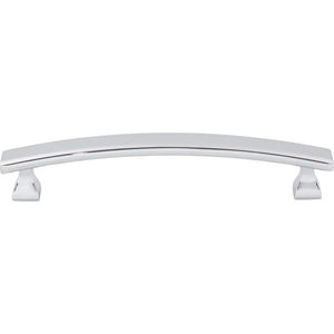 Elements 449-128PC 128 mm Center-to-Center Polished Chrome Square Hadly Cabinet Pull