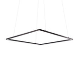 Kuzco PD88172-BK PIAZZA 72" PENDANT BK TEXTURED DOWN ONLY DUO CANOPY 930 TRIAC 120 162W