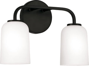 Capital Lighting 148821MB-542 Lawson 2 Light Vanity Matte Black