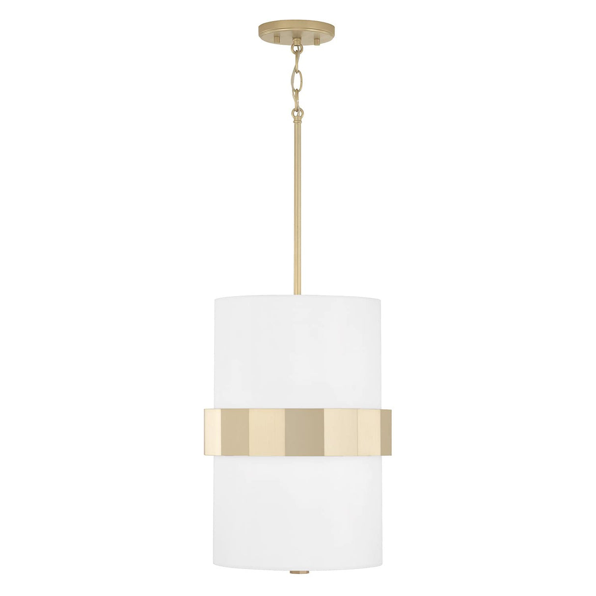 Capital Lighting 346221SF Sutton 2 Light Pendant Soft Gold
