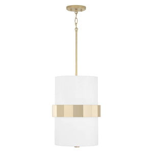 Capital Lighting 346221SF Sutton 2 Light Pendant Soft Gold