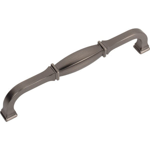 Jeffrey Alexander 278-160BNBDL 160 mm Center-to-Center Brushed Pewter Audrey Cabinet Pull