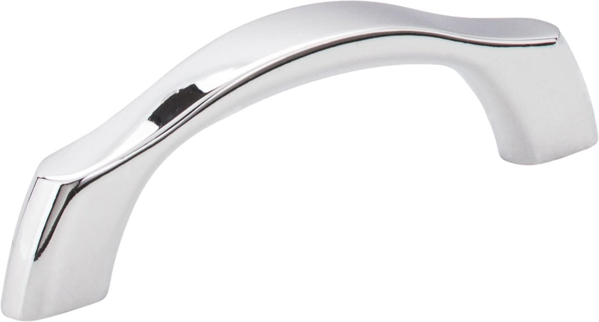 Elements 993-3PC 3" Center-to-Center Polished Chrome Aiden Cabinet Pull