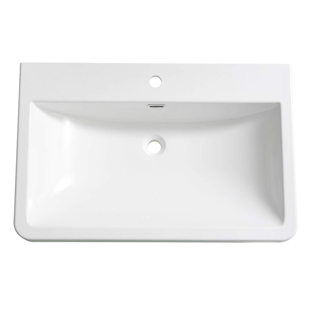 Fresca FVS8532WH Fresca Milano 32" White Integrated Sink / Countertop