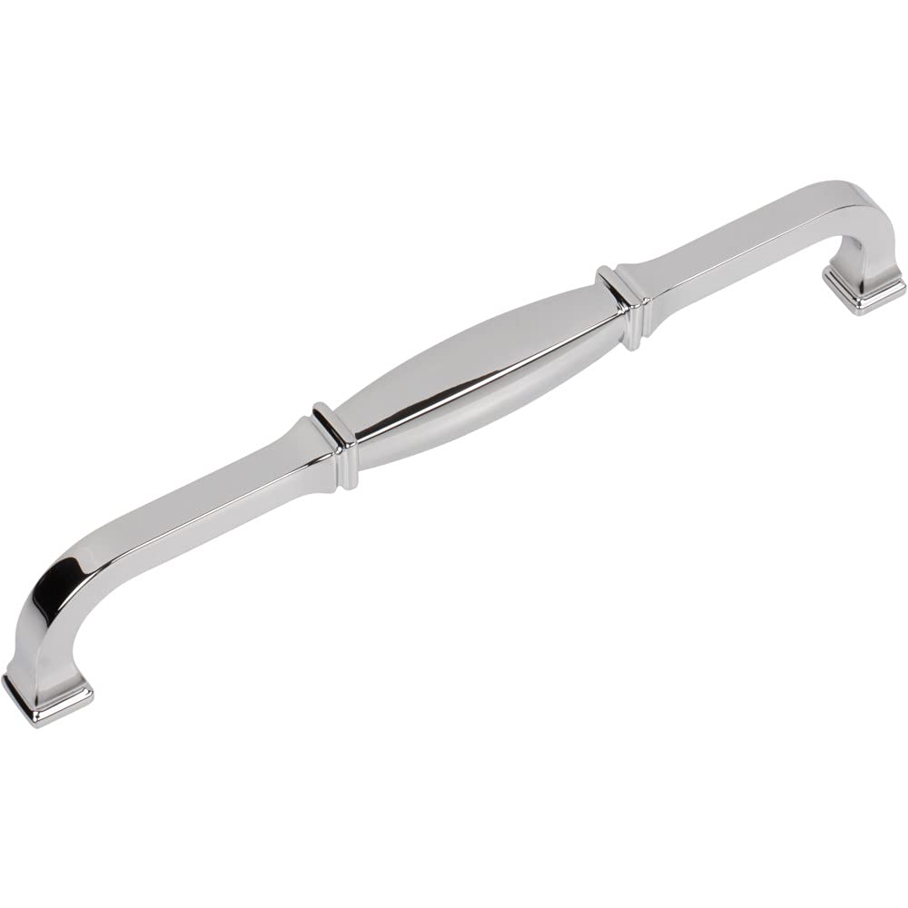 Jeffrey Alexander 278-192PC 192 mm Center-to-Center Polished Chrome Audrey Cabinet Pull