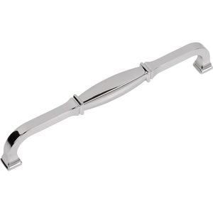Jeffrey Alexander 278-192PC 192 mm Center-to-Center Polished Chrome Audrey Cabinet Pull