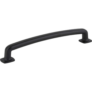 Jeffrey Alexander MO6373-160MB 160 mm Center-to-Center Matte Black Belcastel 1 Cabinet Pull