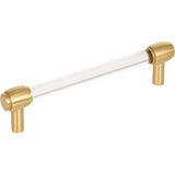 Jeffrey Alexander 775-128BG 128 mm Center-to-Center Brushed Gold Carmen Cabinet Bar Pull