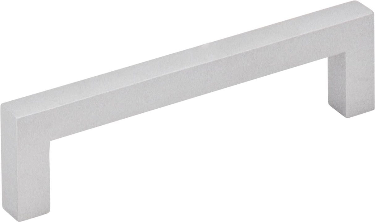 Elements 625-96MS 96 mm Center-to-Center Matte Silver Square Stanton Cabinet Bar Pull
