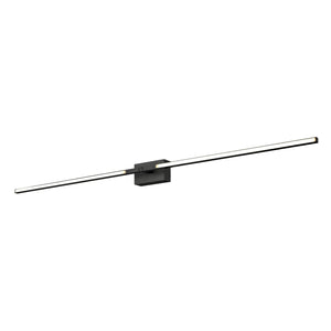 Kuzco WS25350-BK PANDORA 50" WS Black 120V TRIAC/ELV LED 3000K 90CRI 41W