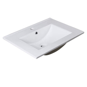 Fresca FVS6224WH Fresca Torino 24" White Integrated Sink / Countertop