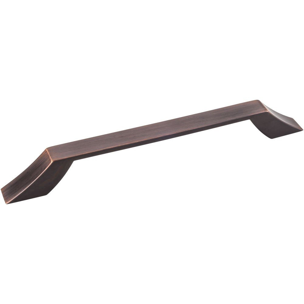 Jeffrey Alexander 798-160DBAC 160 mm Center-to-Center Brushed Oil Rubbed Bronze Square Royce Cabinet Pull