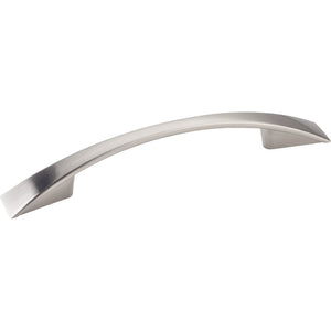 Jeffrey Alexander 847-96SN 96 mm Center-to-Center Satin Nickel Flared Regan Cabinet Pull