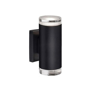 Kuzco 601432BK-LED NORFOLK 8" 60 Black 120V ELV LED 3000K 90CRI 17W