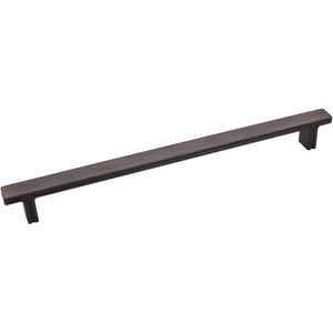 Jeffrey Alexander 867-228DBAC 228 mm Center-to-Center Brushed Oil Rubbed Bronze Square Anwick Cabinet Pull